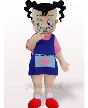 Ugly Girl Plush Adult Mascot Costume