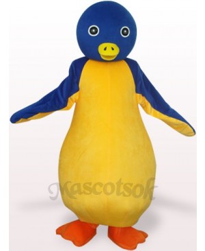 Yellow And Blue Pot-Bellied Penguin Plush Mascot Costume