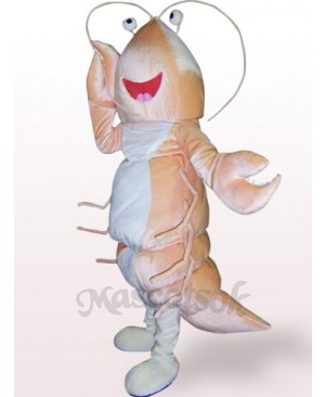 Yellow Panulirus Plush Adult Mascot Costume