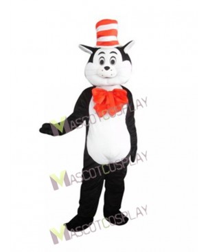 Cat in the Hat Mascot Costume