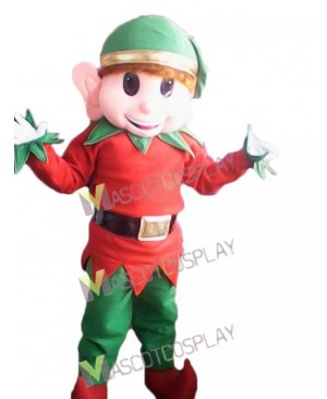 Christmas Elf Mascot Costume