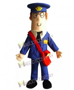 Mail Man Postman Mascot Costume