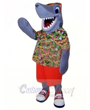 Sport Happy Shark Mascot Costume 