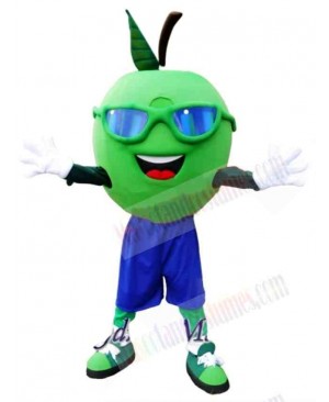 Happy Apple Mascot Costume 
