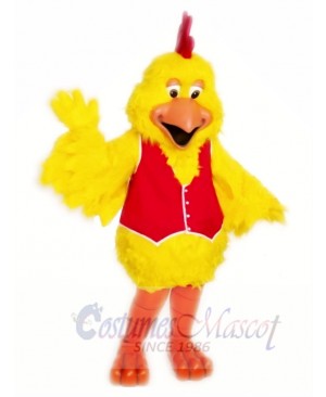 The Chicken in Red Vest Mascot Costumes
