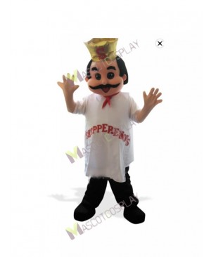High Quality Adult Restaurant Promotion Italian Chef Cook Mascot Costume