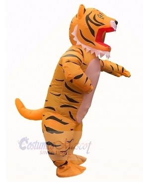 Strong Tiger Inflatable Costume Halloween Xmas for Adult Cosplay Party Dress