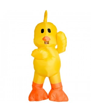 Yellow Duck Inflatable Halloween Christmas Costume for Adult