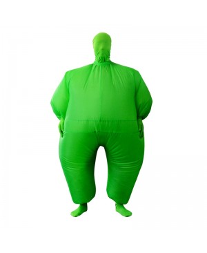 Green Full Body Suit Inflatable Halloween Christmas Costume for Adult