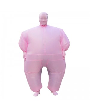 Pink Full Body Suit Inflatable Halloween Christmas Costume for Adult