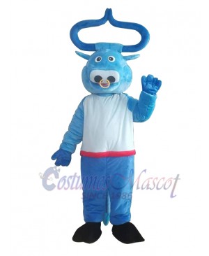 Bull mascot costume