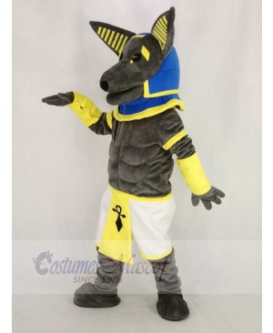 Gray Wolf Mascot Costume