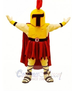 College Spartan Mascot Costume 