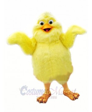 Super Cute Yellow Chicken Baby Mascot Costume 