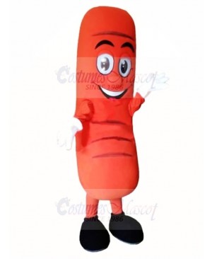 Happy Hot Dog Mascot Costume 
