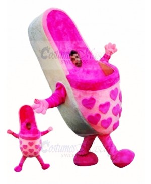 Cotton Mop Mascot Costume