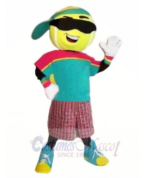 Sport Tennis Ball Mascot Costume 