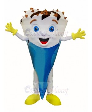 Happy Lightweight Ice Cream Mascot Costume Free Shipping 