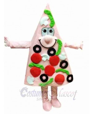 Pink Pizza Mascot Costume 