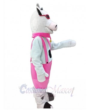 Mootown Moo Cow mascot costume