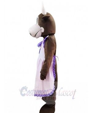 Cattle mascot costume