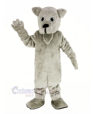 Hairy White Scottie Dog Mascot Costume Animal