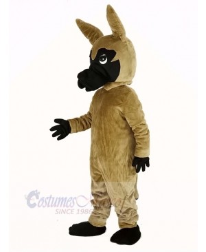 Brown Dane Dog Mascot Costume Animal