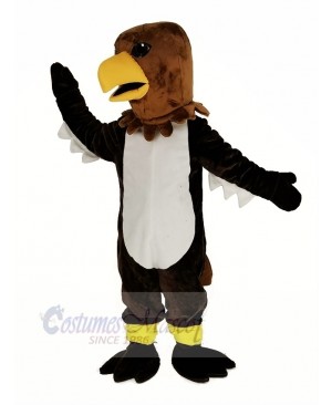 Brown Tail Hawk Mascot Costume Animal