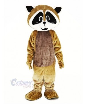 Tan Robbie Raccoon Mascot Costume Animal