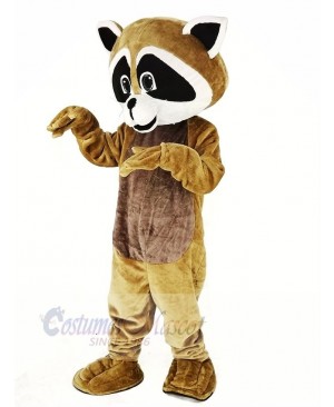 Tan Robbie Raccoon Mascot Costume Animal