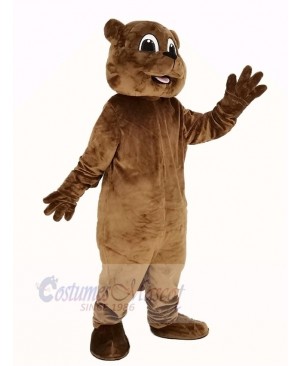 Woody Woodchuck Mascot Costume Animal