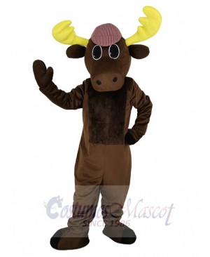 Moose mascot costume