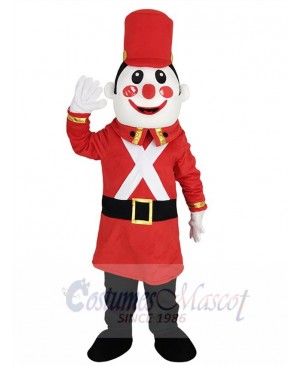 Toy Soldier mascot costume