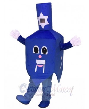 Dreidel Mascot Costumes Jewish Holiday of Hanukkah