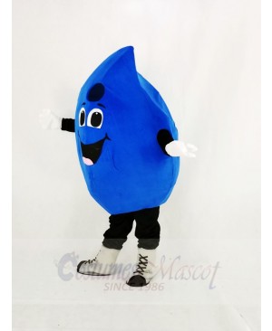 Funny Water Drop Mascot Costume Cartoon