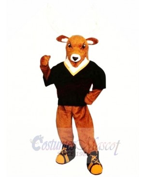 Sporty Buck Deer Mascot Costume