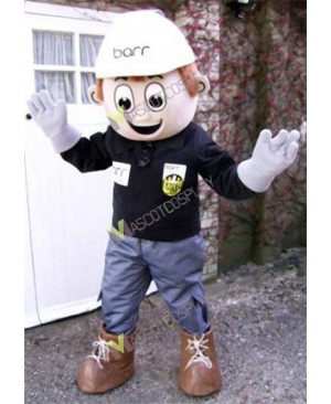 High Quality Adult Builder Constructor Mascot Costume