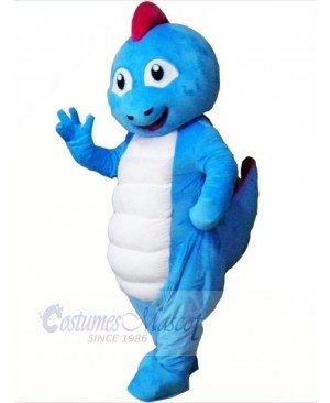 Big Blue Dragon Mascot Costumes Animal	