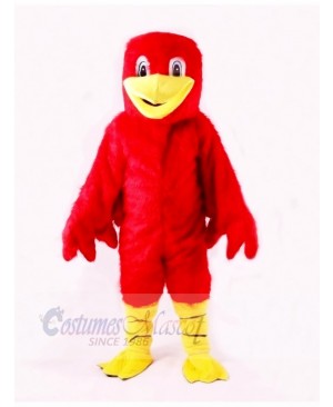 Red Cute Duck Mascot Costumes Cartoon