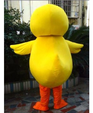 Yellow Duck Mascot Costume Adult Duck Mascot