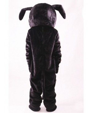 Black Labrador Dog Mascot Costume