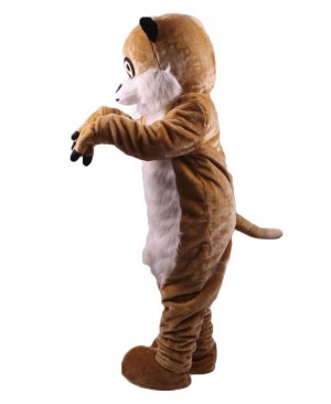 Cute Realistic Animal Meerkat Mascot Costume