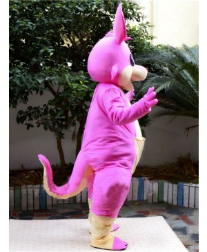 Pink Cartoon Kangaroo Mascot Costume