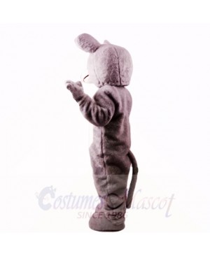 Grey Mouse Lightweight with Blue Eyes Mascot Costumes Cartoon