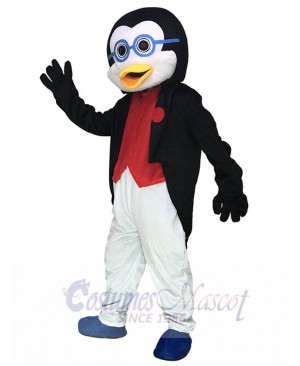 Doctor Penguin in Tuxedo Mascot Costumes Animal