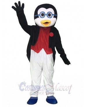 Doctor Penguin in Tuxedo Mascot Costumes Animal