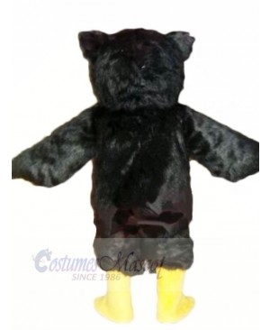 Black Owl with Yellow Feet Mascot Costumes Animal