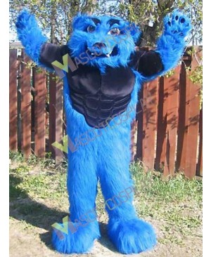 High Quality Adult Sport Team Blizzard Mascot Costume