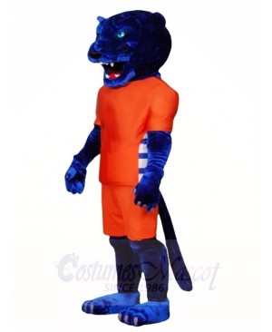 Blue Panther Mascot Costumes Animal