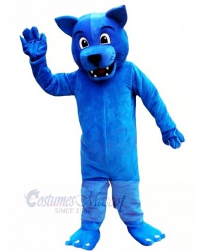 Funny Blue Leopard Mascot Costumes Animal